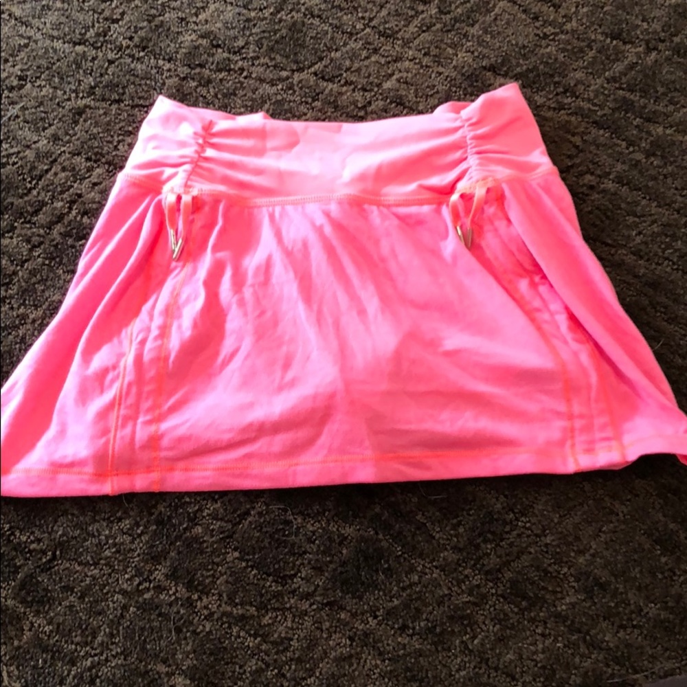 Pink Lulu Lemon Skort - size 4